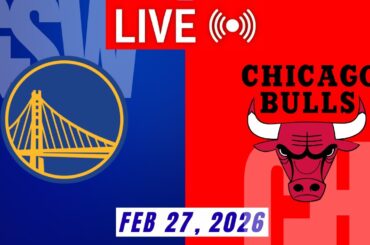NBA LIVE! Golden State Warriors vs Chicago Bulls | February 27, 2026 |Warriors vs Bulls 2K Full Game