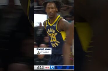 Quenton Jackson Soars to the Rim for our Flying High Moment of the Night ✈️