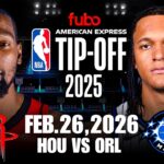 ROCKETS VS MAGIC | LIVE NBA Game Play-By-Play Reaction & Scoreboard