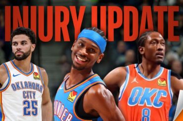 SGA Set to Make His Return Tomorrow vs Nuggets! Thunder Injury Updates!⚡️