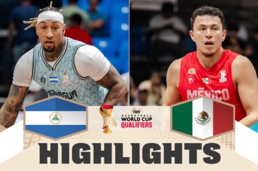 Nicaragua 🇳🇮 v Mexico 🇲🇽 | Highlights | FIBA Basketball World Cup 2027 Americas Qualifiers