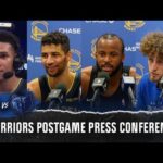 Hear from Steve Kerr, Brandin Podziemski and more after Warriors' win vs. Grizzlies | NBC Sports BA