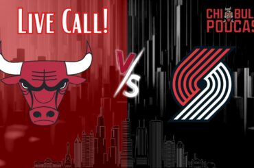Chicago Bulls Vs Portland Trailblazers Live Watch Party🏀 📱