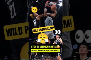 Stephon Castle is an ATHLETIC FREAK😳