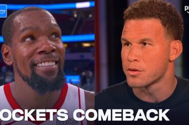 Kevin Durant Leads MASSIVE Comeback Win for Rockets | NBA on Prime