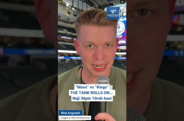 ETHICAL TANK: Dallas Mavericks lose to the Sacramento Kings, Naji Marshall is the Float Gawd