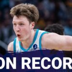 KON KNUEPPEL makes HISTORY | Hornets CRUSH Pacers | Brandon Miller SEASON HIGH