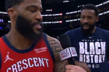 Saddiq Bey Walkoff Interview after dropping 42 on Utah Jazz