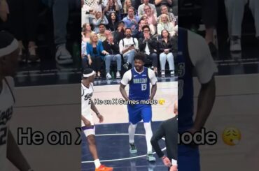 Naji is HOOPIN’ HOOPIN’ 😳 #dallasmavericks #basketball #nba