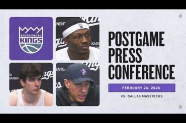 Daeqwon Plowden, Maxime Raynaud and Coach Christie | Postgame Interviews 2.26.26