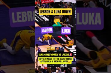 Suns GAME WINNER breaks Laker HEARTS🚨