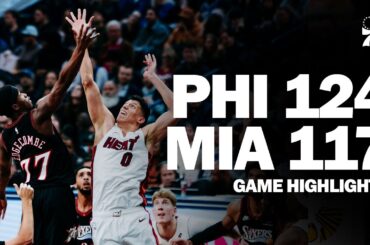 Game Highlights: Three Straight Wins for the Sixers