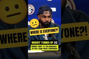 NOBODY turned up for bros press conference😭