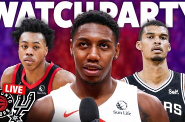 Raptors vs Spurs LIVE Watch Along | Another Stiff Test In Back-To-Back Nights