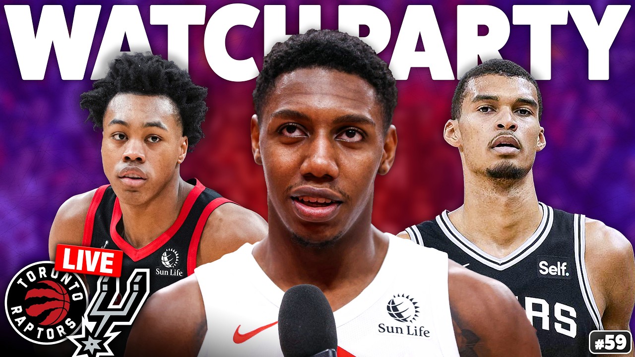 Raptors vs Spurs LIVE Watch Along | Another Stiff Test In Back-To-Back Nights