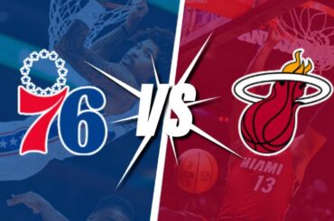 Philadelphia 76ers VS. Miami Heat | LIVE Reactions | Play-By-Play | Watch Party