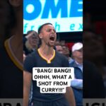 BANG! BANG!! OHHH, WHAT A SHOT FROM CURRY!!!" 10 YEARS AGO, TODAY 🔥