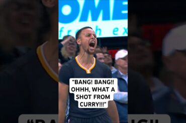 BANG! BANG!! OHHH, WHAT A SHOT FROM CURRY!!!" 10 YEARS AGO, TODAY 🔥