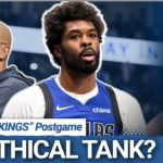 ETHICAL TANK? Dallas Mavericks Lose to Kings, But it's the Best Way Forward