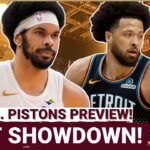 PREVIEW: Can the SHORTHANDED Cleveland Cavaliers TAKE DOWN The Detroit Pistons!?