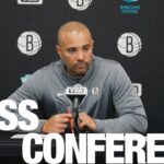 Jordi Fernàndez and Day'Ron Sharpe Postgame Press Conferences vs San Antonio