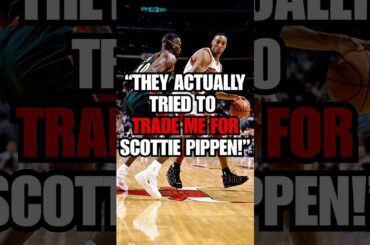 Shawn Kemp TELLS A STORY of BEING ALMOST TRADED to Bulls for Scottie Pippen! 🔥#shorts #nba