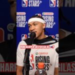 Filipino American NBA player Ron Harper Jr of the Boston Celtics on playing for the Philippines 🇵🇭