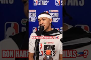 Filipino American NBA player Ron Harper Jr of the Boston Celtics on playing for the Philippines 🇵🇭