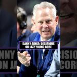 Danny Ainge: Hard Decisions Coming on Utah Jazz Young Core 🏀🎵 | KSL Sports #shorts
