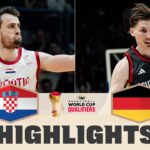 Croatia 🇭🇷 v Germany 🇩🇪 | Highlights | FIBA Basketball World Cup 2027 European Qualifiers