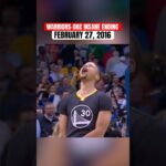 "Curry, way downtown. BANG! BANG!"