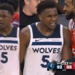 Anthony Edwards yells at his coach "That's what the f**k I do" after insane clutch 3 vs Clippers