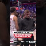 Incredible all-access moment in the Cleveland Cavaliers huddle 🙌