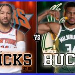 New York Knicks VS Milwaukee Bucks LIVE Play-By-Play | Pre and Post Game Coverage!
