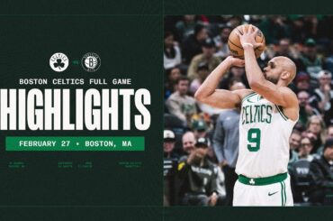 The Boston Celtics dominate the Brooklyn Nets 148-111 | Extended Highlights