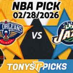 New Orleans Pelicans vs. Utah Jazz Pick 2/28/26 NBA Pick Prediction
