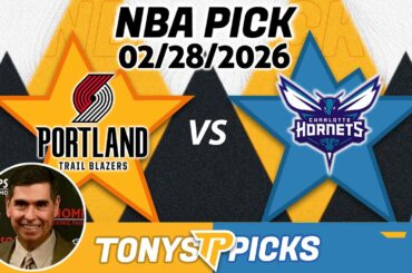 Portland Trailblazers vs. Charlotte Hornets Pick 2/28/26 NBA Pick Prediction