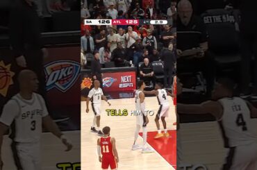 Wemby Misses Shot On Purpose