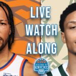 New York Knicks Vs Milwaukee Bucks Live Watch-Along || Post Game Reaction and Analysis