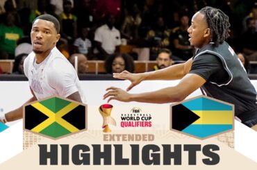 Jamaica 🇯🇲 v Bahamas 🇧🇸 | Extended Highlights | FIBA Basketball World Cup 2027 Americas Qualif.