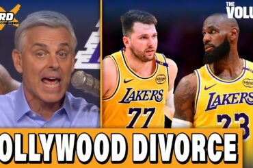 LeBron & Lakers headed for HOLLYWOOD DIVORCE + Luka defensive STRUGGLES | Colin Cowherd: HERD NBA