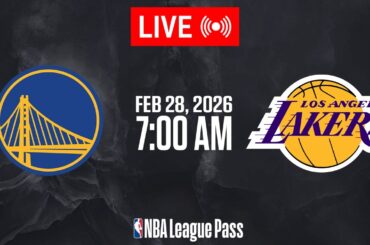 NBA LIVE! Golden State Warriors vs Los Angeles Lakers | February 28, 2026 | NBA 2K26 Gameplay
