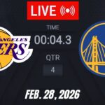 NBA LIVE! Golden State Warriors vs Los Angeles Lakers  | February 28, 2026 | 2026 NBA Season Live 2K