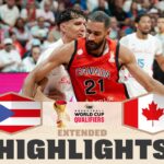 Puerto Rico 🇵🇷 v Canada 🇨🇦 | Extended Highlights | FIBA Basketball World Cup 2027 Americas Qualif.