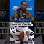 No OT minutes for SGA last night, but he was still ready to leave it all on the court 💯