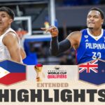 Philippines 🇵🇭 v New Zealand 🇳🇿 | Extended Highlights | FIBA Basketball World Cup 2027 Asian Qualif.