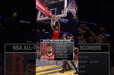 Kevin Durant is in the TOP SIX 🚀📊 #durant #kevindurant #houstonrockets #michaeljordan #kobe