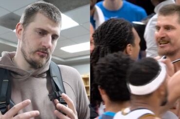 Nikola Jokic sounds off on getting heated with Lu Dort and OKC after cheap shot