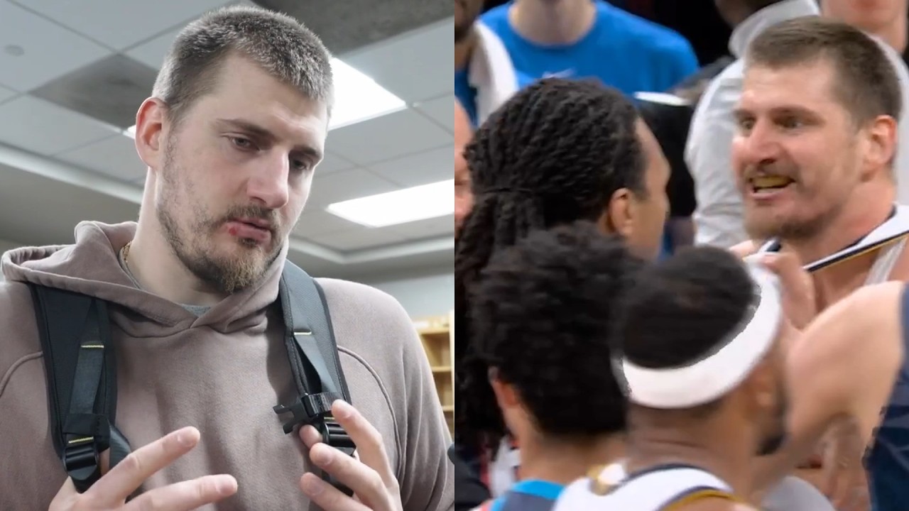 Nikola Jokic sounds off on getting heated with Lu Dort and OKC after cheap shot