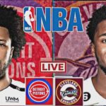 LIVE: DETROIT PISTONS vs CLEVELAND CAVALIERS | NBA | PLAY BY PLAY | SCOREBOARD